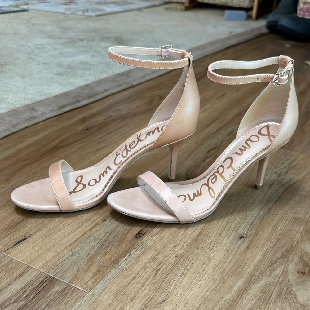 Sam Edelman Patti Nude Dress Sandals - Picture 5 of 9